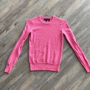 Pink cashmere top